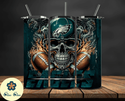 philadelphia eagles tumbler wrap, logo tumbler wraps, nfl football teams png, sport team tumbler, logo nfl tumbler by ci