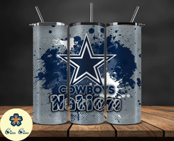 dallas cowboys logo nfl, football teams png, nfl tumbler wraps png, design by ciao ciao 07