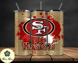 san francisco 49ers logo nfl, football teams png, nfl tumbler wraps png, design by ciao ciao 18