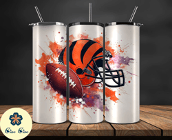 cincinnati bengals logo nfl, football teams png, nfl tumbler wraps png, design by ciao ciao 25