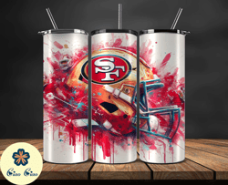 san francisco 49ers logo nfl, football teams png, nfl tumbler wraps png, design by ciao ciao 28