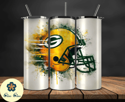 green bay packers logo nfl, football teams png, nfl tumbler wraps png, design by ciao ciao 33