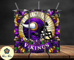 minnesota vikings logo nfl, football teams png, nfl tumbler wraps png, design by ciao ciao 63