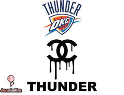 oklahoma city thunder png, chanel nba png, basketball team png,  nba teams png ,  nba logo design 04
