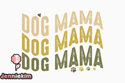 about dog mama graphic design 342