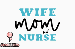 retro nurse quotes svg mom nurse design 357