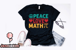 peace love math vintage math design design 242