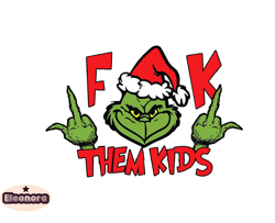 Grinch Christmas SVG, christmas svg, grinch svg, grinchy green svg, funny grinch svg, cute grinch svg, santa hat svg 37