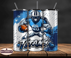 tennessee titans tumbler wrap, nfl teams,nfl logo football, logo tumbler png, design by eleonora 31