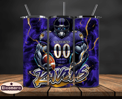 baltimore ravenstumbler wrap, nfl logo tumbler png, nfl sports, nfl design png, design by eleonora 03