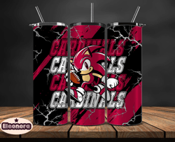 arizona cardinals tumbler wrap, sonic tumbler wraps,  nfl logo tumbler,nfl teams, nfl sports design, design by eleonora