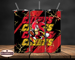 kansas city chiefs tumbler wrap, sonic tumbler wraps,  nfl logo tumbler,nfl teams, nfl sports design, design by eleonora