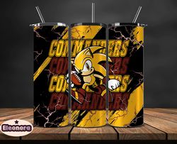 washington commanders tumbler wrap, sonic tumbler wraps,  nfl logo tumbler,nfl teams, nfl sports design, design by eleon