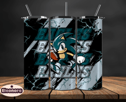 philadelphia eagles tumbler wrap, sonic tumbler wraps,  nfl logo tumbler,nfl teams, nfl sports design, design by eleonor