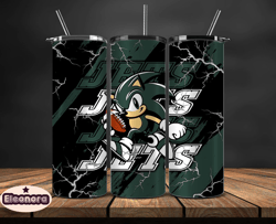 new york jets tumbler wrap, sonic tumbler wraps,  nfl logo tumbler,nfl teams, nfl sports design, design by eleonora 19