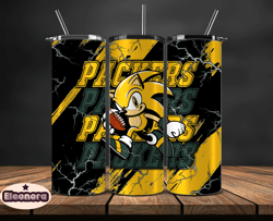 green bay packers tumbler wrap, sonic tumbler wraps,  nfl logo tumbler,nfl teams, nfl sports design, design by eleonora