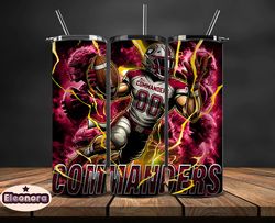 washington commanders tumbler wrap glow, nfl logo tumbler png, nfl design png, design by eleonora 32