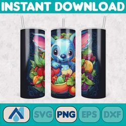 3d all styles cartoon 20oz skinny tumbler design, 3d floral movie tumbler, cartoon tumbler design png (51)