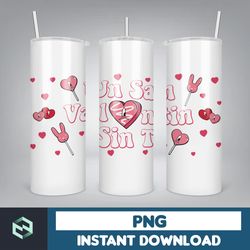 valentine bad bunny libbey cup png, benito is my valentine 20 oz beer glass can wrap, bad bunny sad heart kisses png bee