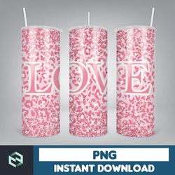 valentine tumbler wrap png, valentine 20oz skinny tumbler designs, valentine sublimation designs, valentines day tumbler