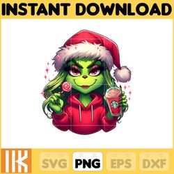 red bougie grinch file png, cheetah grinch png, mama grinch, christmas grinch, cute girl grinch png, boujee grinch mean