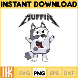 muffin png, bluey chacracter png, instant download 4