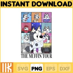 muffin the eras tour png, bluey chacracter png, instant download