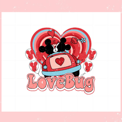 valentines day mickey minnie love bug svg ,valentine svg,valentine day ,valentine,happy valentine, cupid svg