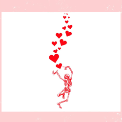 valentines day skeleton dancing heart svg,valentine svg,valentine day ,valentine,happy valentine, cupid svg