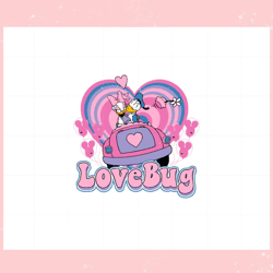 vintage disney donald duck love bug svg ,valentine svg,valentine day ,valentine,happy valentine, cupid svg