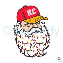 santa claus kansas city svg christmas chiefs team file,nfl svg,nfl football,super bowl, super bowl svg,super bowl 2024