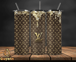 LV  Tumbler Wrap, Lv Tumbler Png, Lv Logo, Luxury Tumbler Wraps, Logo Fashion  Design 142