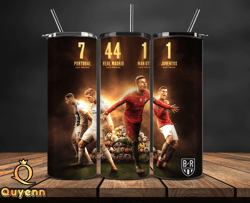 ronaldo tumbler wrap ,cristiano ronaldo tumbler design, ronaldo 20oz skinny tumbler wrap, design by quyenn store  13