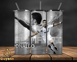 ronaldo tumbler wrap ,cristiano ronaldo tumbler design, ronaldo 20oz skinny tumbler wrap, design by quyenn store  42