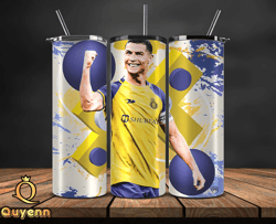 ronaldo tumbler wrap ,cristiano ronaldo tumbler design, ronaldo 20oz skinny tumbler wrap, design by quyenn store  47