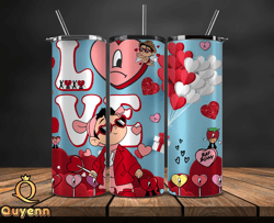 valentine tumbler, design by quyenn store  wrap ,valentine tumbler, design by quyenn store   03