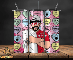 valentine tumbler, design by quyenn store  wrap ,valentine tumbler, design by quyenn store   04