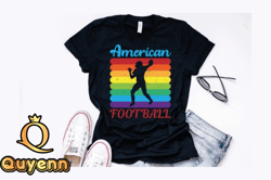 american football vintage design design 281