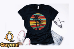 retro vintage palm tree design design 284