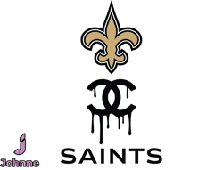 New Orleans Saint PNG, Chanel NFL PNG, Football Team PNG,  NFL Teams PNG ,  NFL Logo Design 35