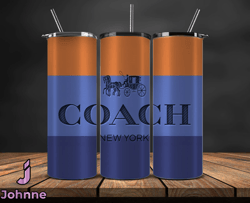 coach  tumbler wrap, coach tumbler png, coach logo, luxury tumbler wraps, logo fashion  design 128