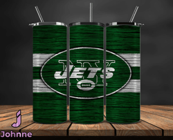 new york jets nfl logo, nfl tumbler png , nfl teams, nfl tumbler wrap design 21