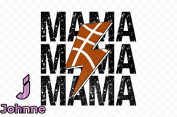 basketball mama stacked png design207