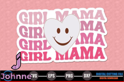 Girl Mama, Mother day PNG, Mother day PNG – Mothers Day Sticker Design Design 223