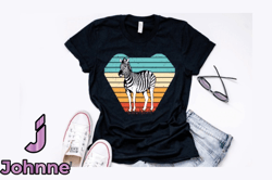 vintage retro zebra t shirt design design 209