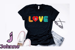 vintage love t shirt design design 211
