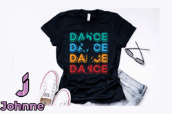 retro vintage dance t shirt design design 229