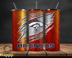 Denver Broncos Tumbler Wraps ,Broncos Logo, Nfl Tumbler Png 74