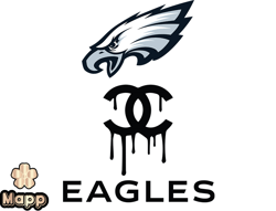 Philadelphia Eagles PNG, Chanel NFL PNG, Football Team PNG,  NFL Teams PNG ,  NFL Logo Design 53
