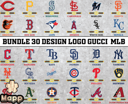 bundle 30 design logo gucci mlb, mlb logo, mlb logo team, mlb png, mlb tumbler, mlb design 06